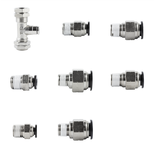 Male Straight Push-in Air Fitting