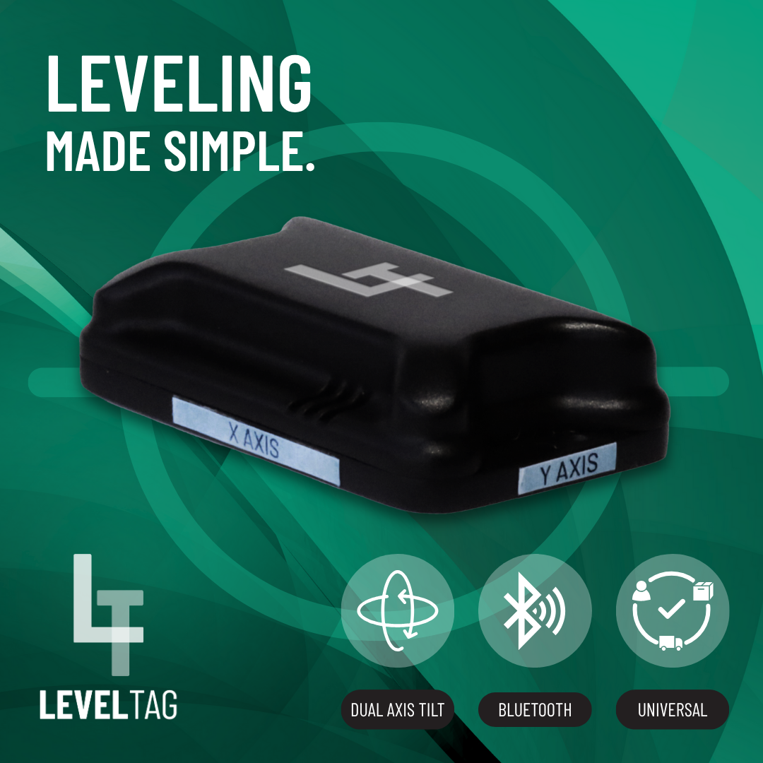 Level Tag – Smart Tilt Sensor for Caravans & Trailers