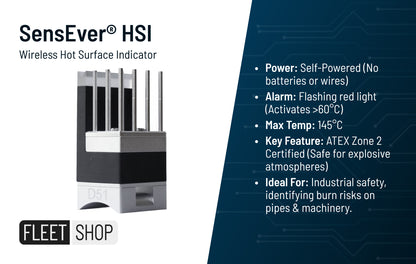 SensEver® - Wireless Hot Surface Indicator