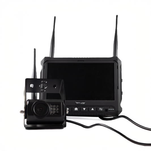 7-Inch AHD 4-Channel Digital Wireless DVR Camera System